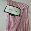 Gucci vestido fiesta rosa metalizado Talla M - Imagen 7