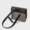 Elie Saab bolso bandolera gris topo cuero de pitón Nuevo - Imagen 7