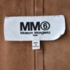 MM6 Maison Martin Margiela chaqueta sin mangas chaleco de cuero IT42 (M) Nuevo - Imagen 8
