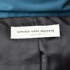 Dries van Noten blazer doble abotonadura azul verdoso Talla 36 Nuevo - Imagen 7