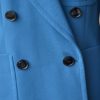 Dries van Noten blazer doble abotonadura azul verdoso Talla 36 Nuevo - Imagen 6