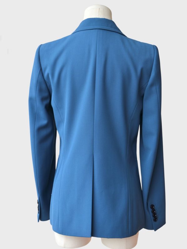 Dries van Noten blazer doble abotonadura azul verdoso Talla 36 Nuevo