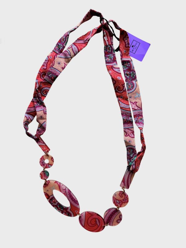 Etro Milano collar de seda estampado paisley Nuevo