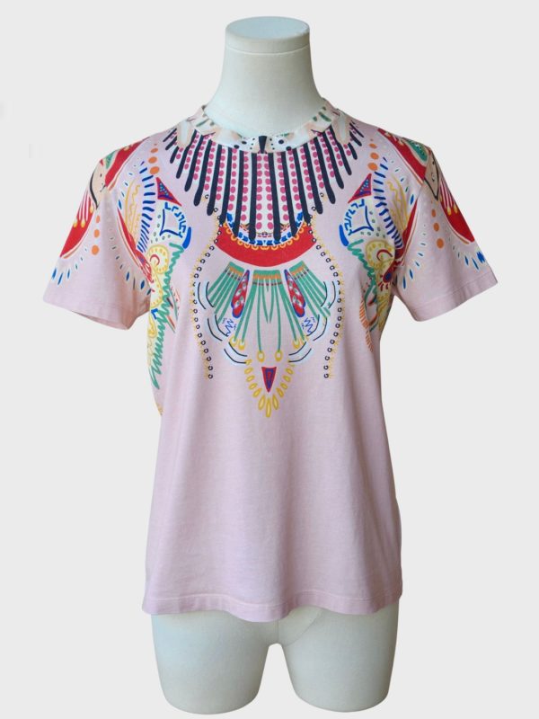 Etro Milano camiseta estampado étnico Talla XS Nueva