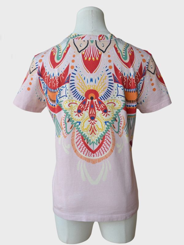 Etro Milano camiseta estampado étnico Talla XS Nueva
